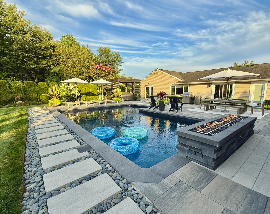 Pool Deck concrete installation in Milwaukee